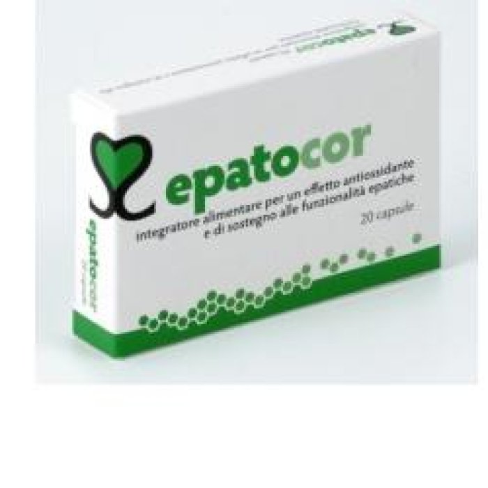 Epatocor Integratore per la Depurazione del Fegato e Supporto della Funzione Epatica 20 Capsule
