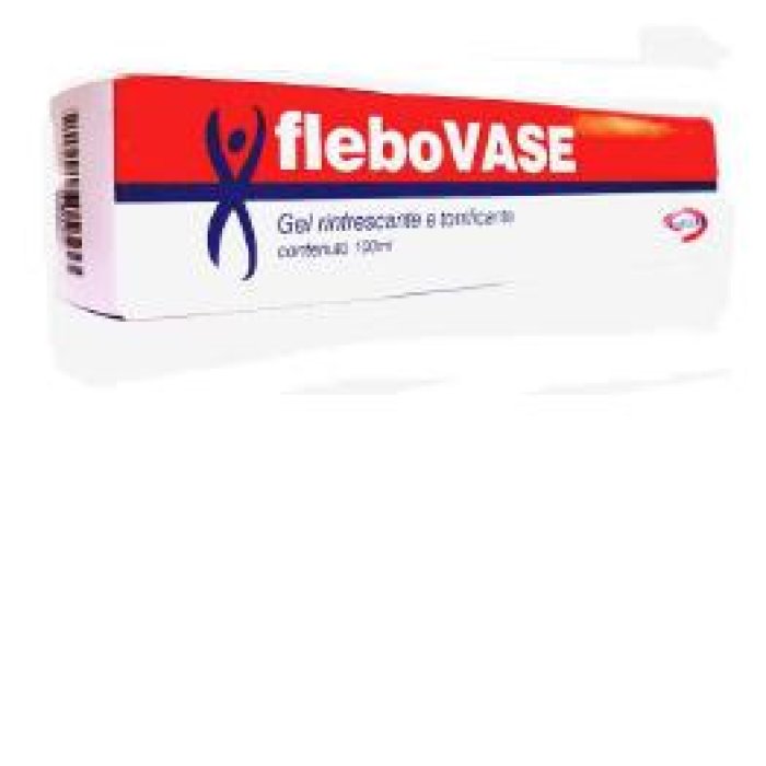 Flebovase Gel 100 Millilitri per Gambe Pesanti, Vene Varicose e Capillari Fragili