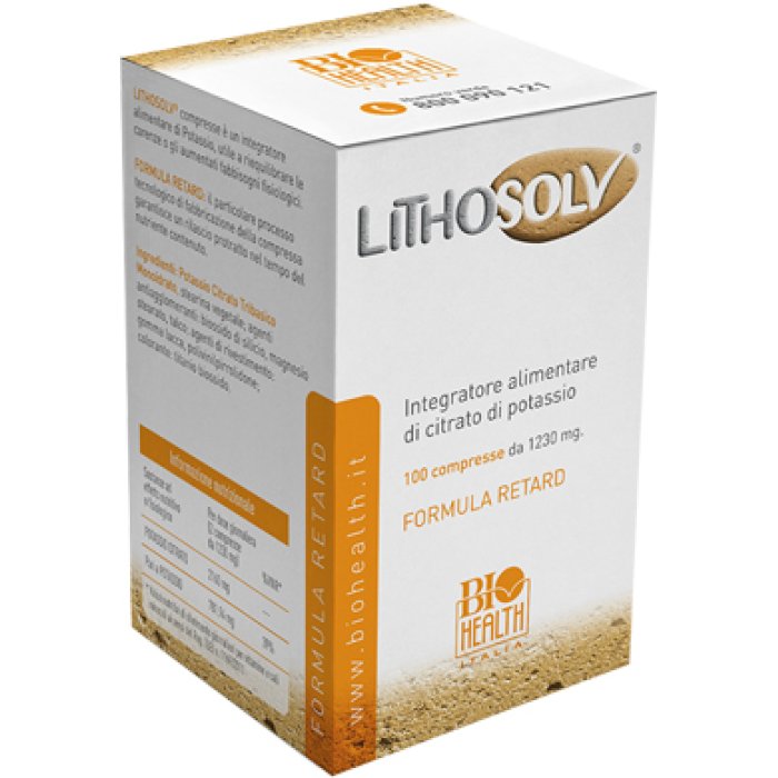 Biohealth Italia Lithosolv 100 Compresse Retard