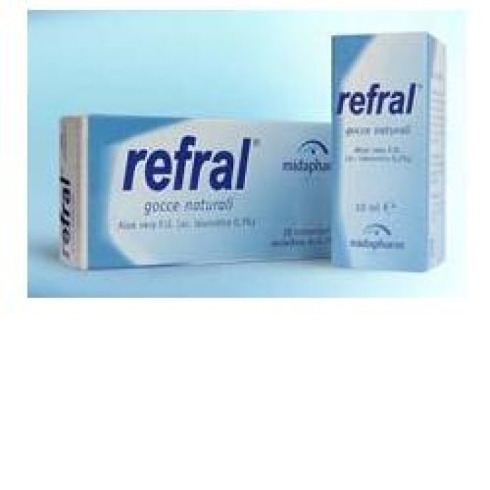 Refral gocce oculari lenitive e rinfrescanti 10ml