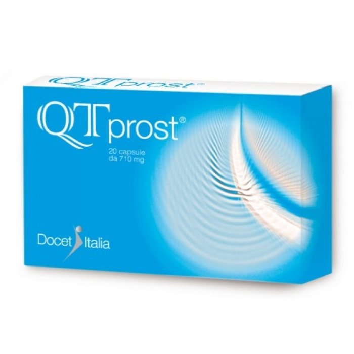 Qtprost 20 capsule integratore contro l'ipertrofia prostatica benigna