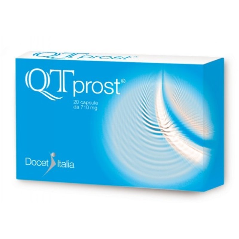 Qtprost 20 capsule integratore contro l'ipertrofia prostatica benigna