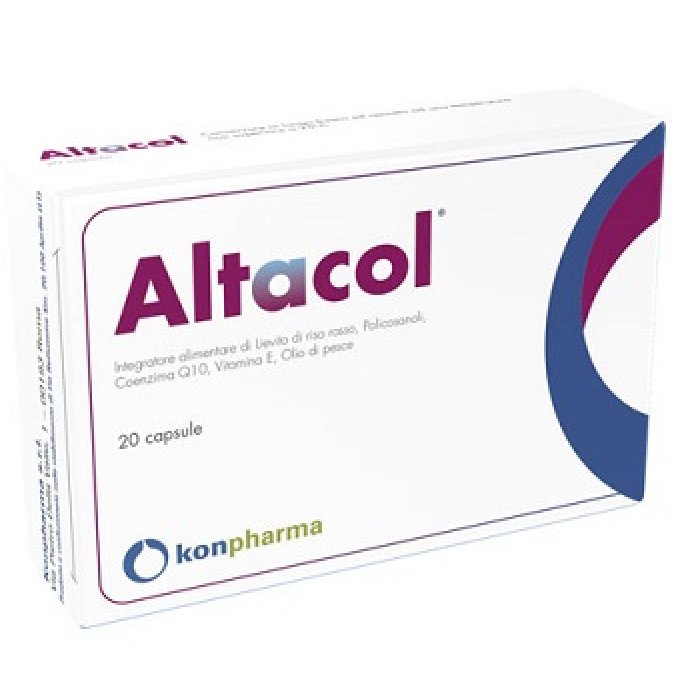Konpharma Altacol Integratore Alimentare 20 Capsule