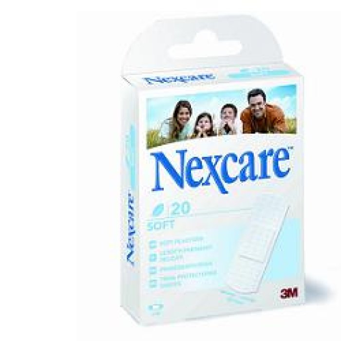 Cerotto Soft Nexcare Active Non Assortiti 25x72 20 Pezzi