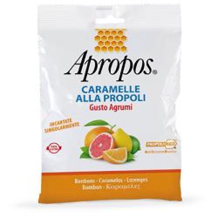 Apropos Caramelle alla Propoli Gusto Agrumi Protezione Inverno
