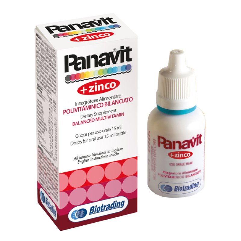 Biotrading Panavit Gocce Integratore Alimentare 15 ml