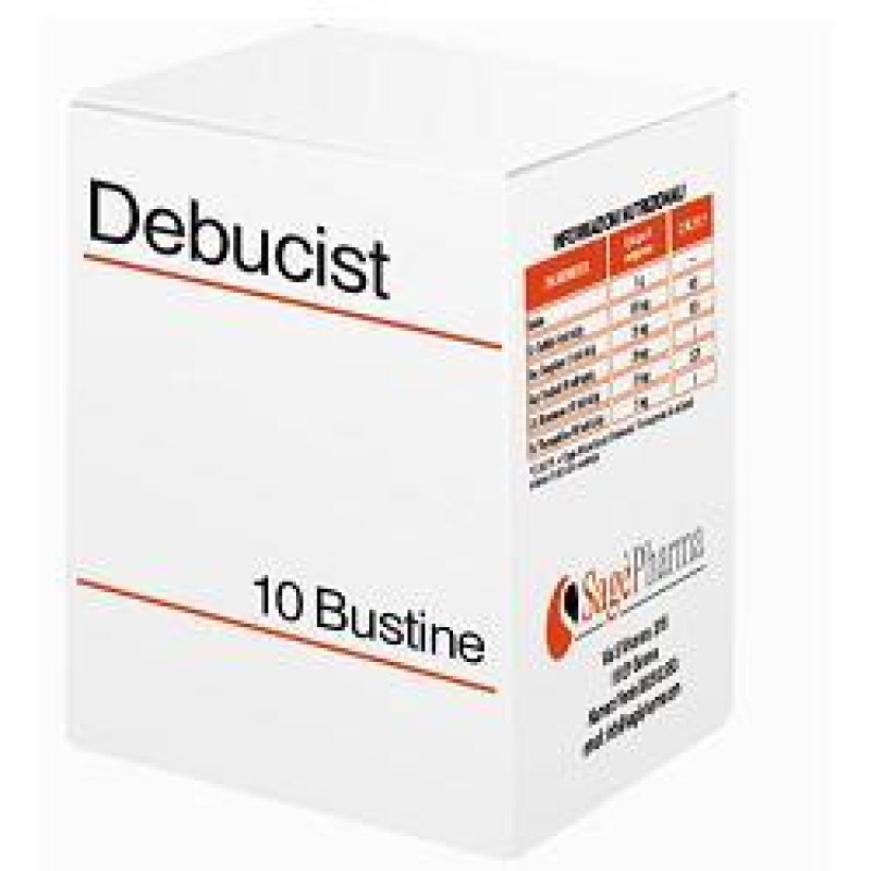 Sage Pharma Debucist 10 Bustine