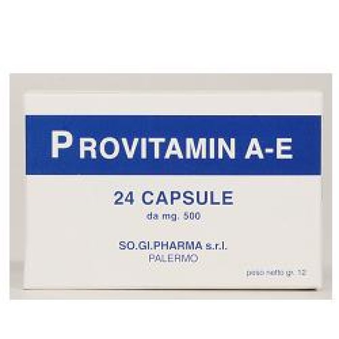 So.gi.pharma Provitamin Ae 24 Capsule Nuova Formula