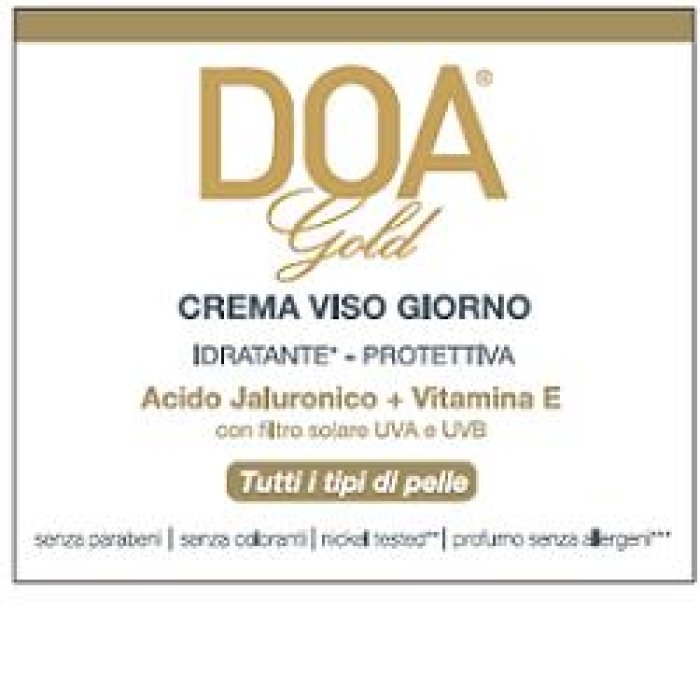 Doafarm Group Doa Gold Crema Viso Giorno Idratante 50 Ml