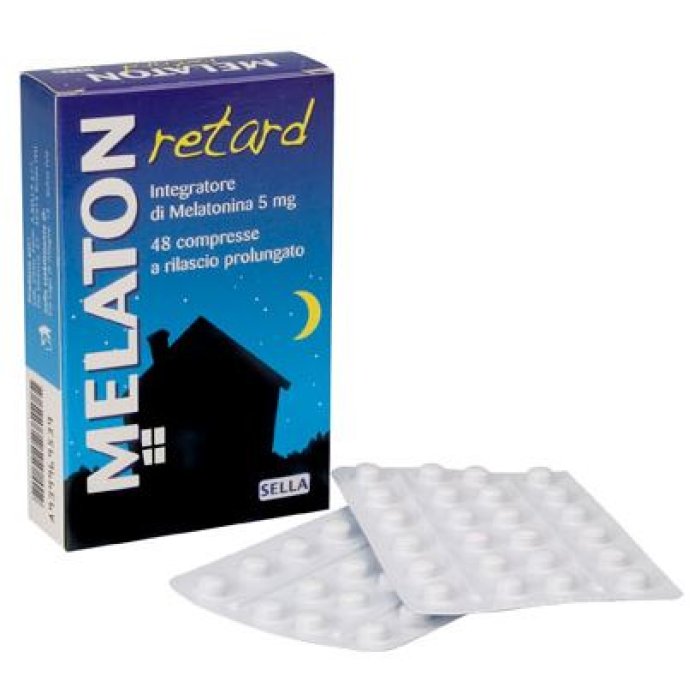 Sella Melaton Retard Integratore di Melatonina 1mg 48 compresse