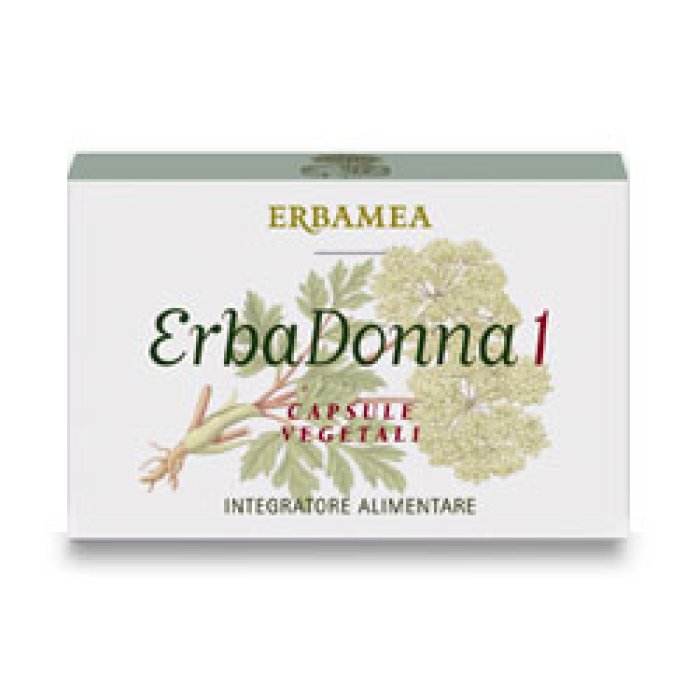 Erbamea Erbadonna Capsule Vegetali 20 pezzi – Integratore Naturale per il Benessere Femminile