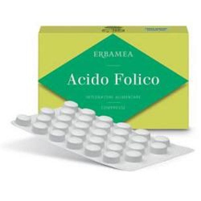 Erbamea Acido Folico Integratore in Compresse 18 g
