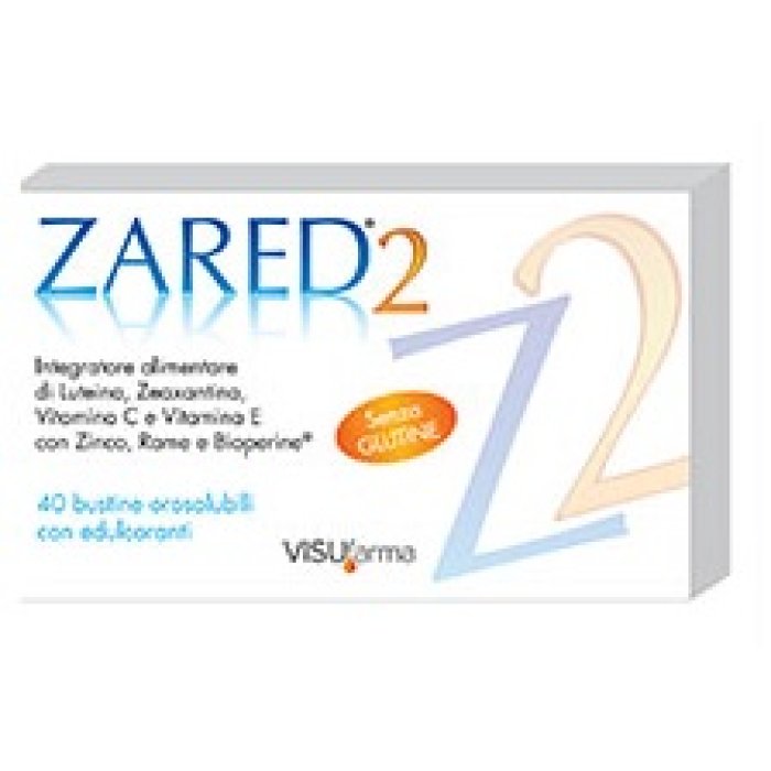 Visufarma Zared 2 Integratore Alimentare 40 Bustine Stick Pack
