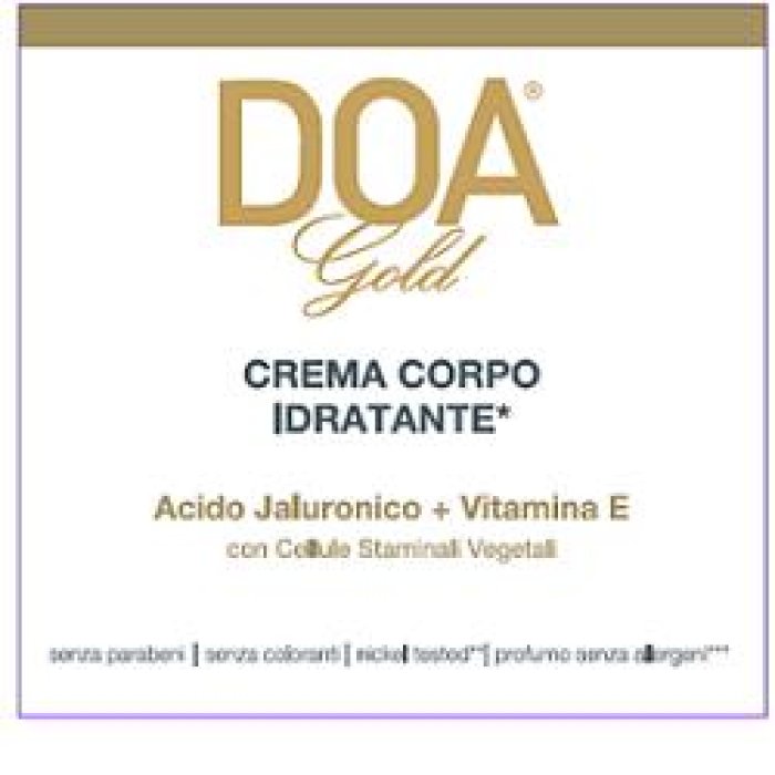 Doafarm Group Doa Gold Crema Corpo Dermoelastica
