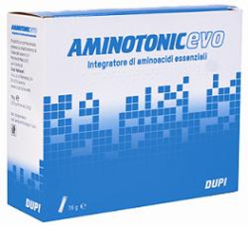 Aminotonic Evo Integratore di Aminoacidi Tonico Energetico per Stanchezza Fisica e Mentale 20 Bustine