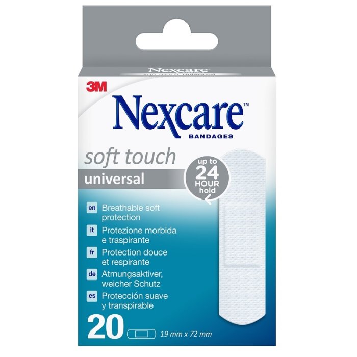Cerotto Soft Nexcare 19x72 Cm 20 Pezzi
