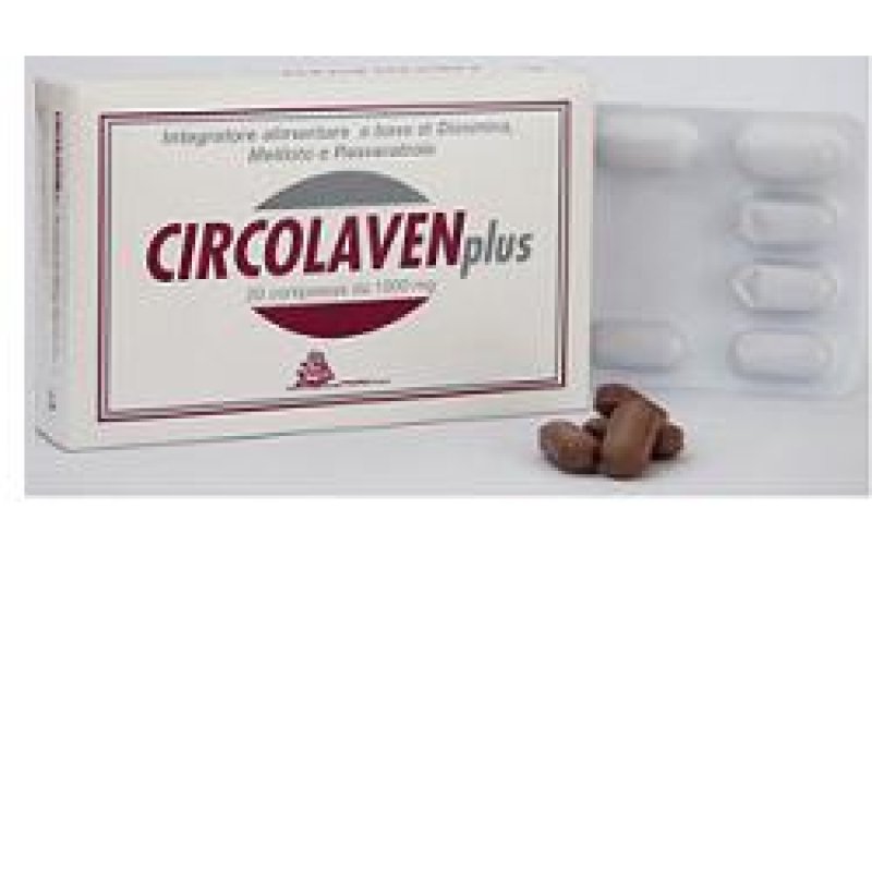 Circolaven Plus 20 compresse integratore per la circolazione venosa e il microcircolo