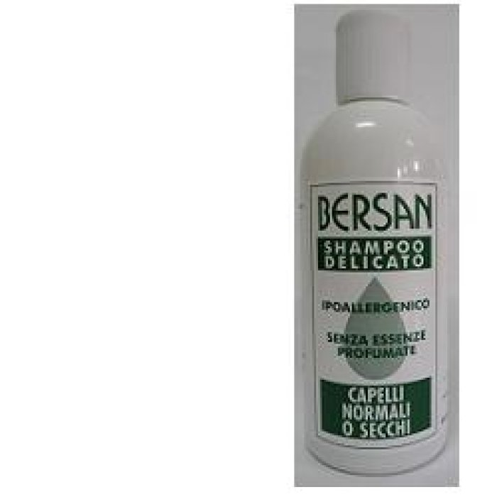 Bersan Shampoo Delicato 250 ml – Shampoo per Capelli Sensibili e Cute Delicata