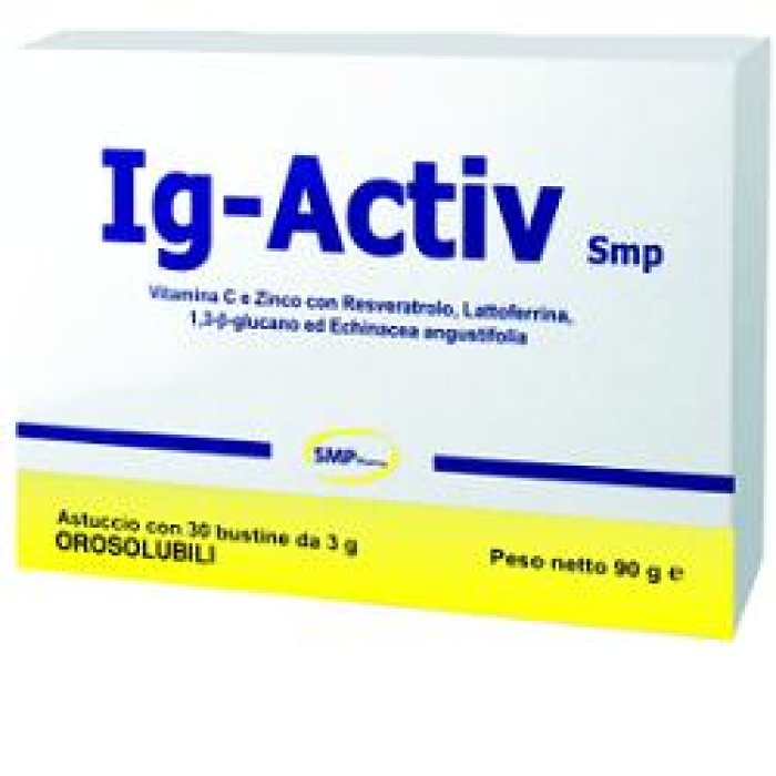 Smp Pharma Sas Ig-activ Smp 30 Bustine
