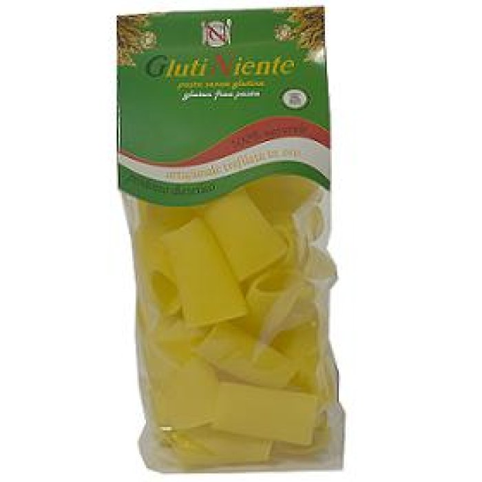 GLUTINIENTE Paccheri Pasta Senza Glutine 400 g – Paccheri di Mais e Riso Trafilati al Bronzo