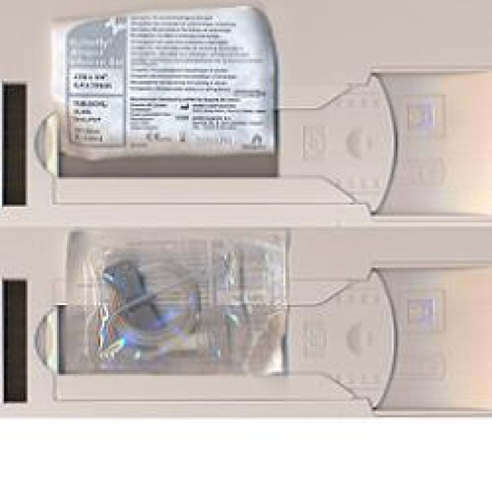 Ago Butterfly Grigio calibro 27 0,4 mm monouso sterile per prelievi e infusioni