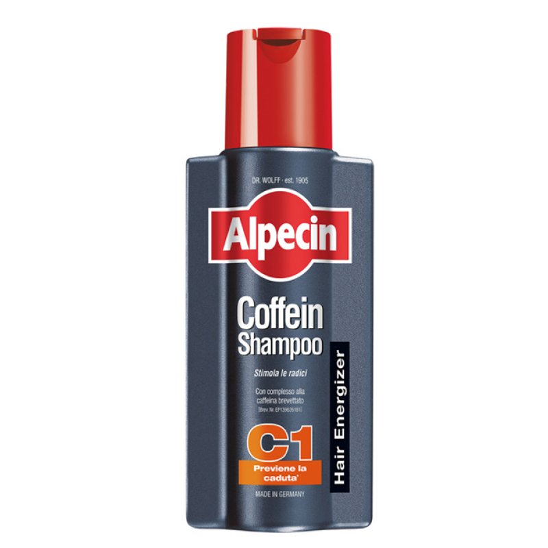 Alpecin Energizer C1 Shampoo anticaduta alla Caffeina 250 ml