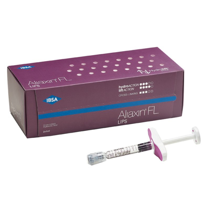 Aliaxin flacone siringa intradermica 1 ml - filler dermico a base di acido ialuronico