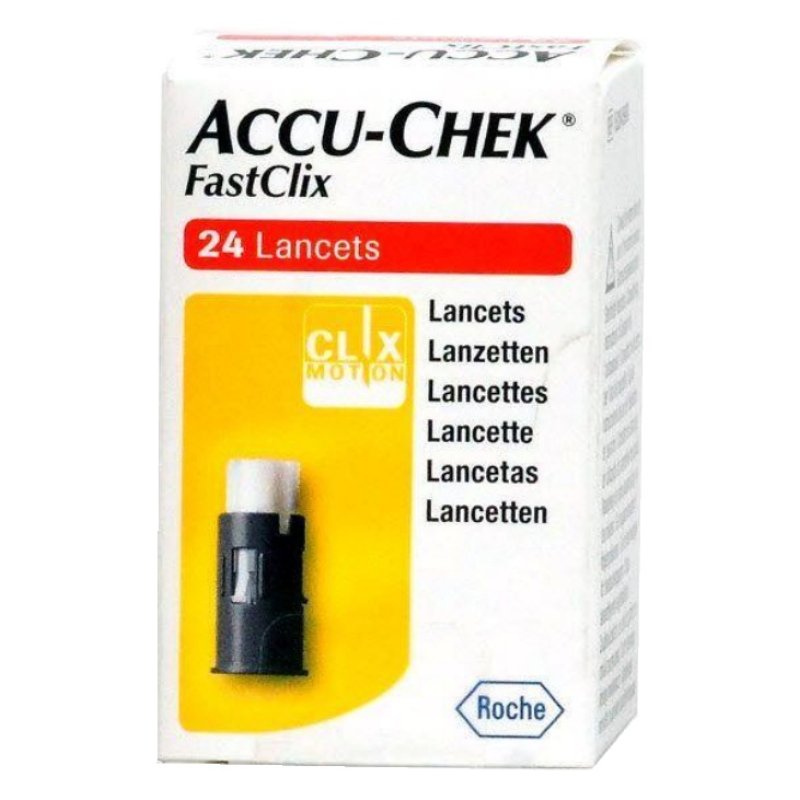 Accu-Chek Lancette Pungidito Fastclix 24 pezzi