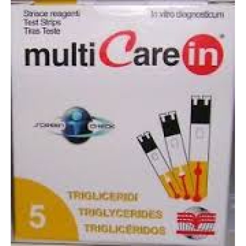Biochemical Multicare In Trigliceridi 5 Strisce