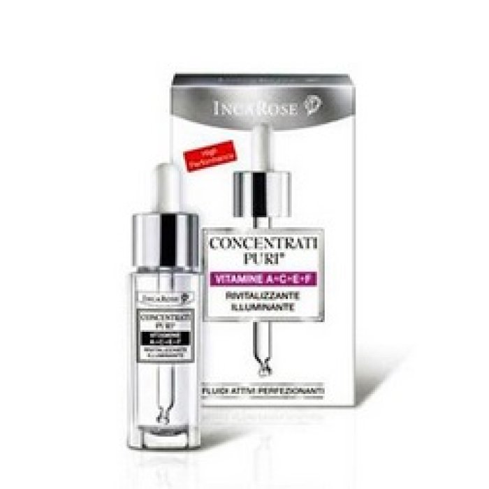 Incarose Concentrati Puri - Vitamine A+C+E+F 5% Fluido Rivitalizzante 15ml