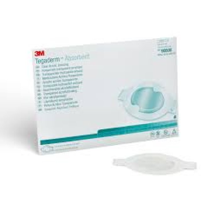 Tegaderm Absorbent medicazione avanzata sterile 11 x 12,7 cm per ferite essudanti confezione 5 pezzi