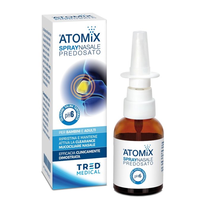 Tred Atomix Soluzione Salina Ipertonica Spray Nasale 30 Ml