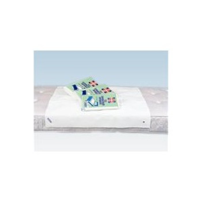 Drydorm telo letto impermeabile assorbente in cotone 90x140 per protezione materasso bambini