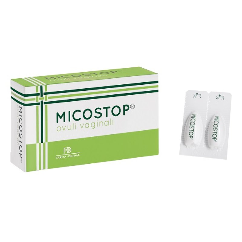 Farma Derma Micostop Ovuli Vaginali 10 Pezzi Da 2 g