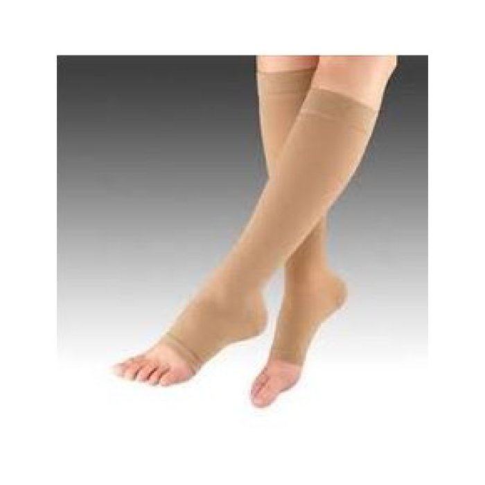 Calza a compressione medicale Medi Plus classe 3 gambaletto unisex per vene varicose e insufficienza venosa