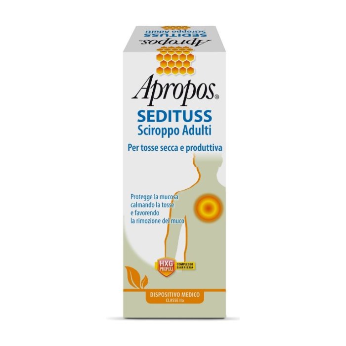 Apropos  Dispositivi Medici Sedituss Sciroppo Adulti Tosse Mista 210 g