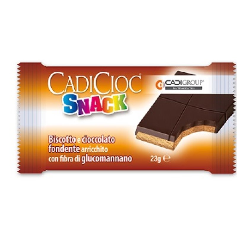 Ca.Di. Group Cadicioc Snack Fondente Barretta Monoporzione 1 Pezzo