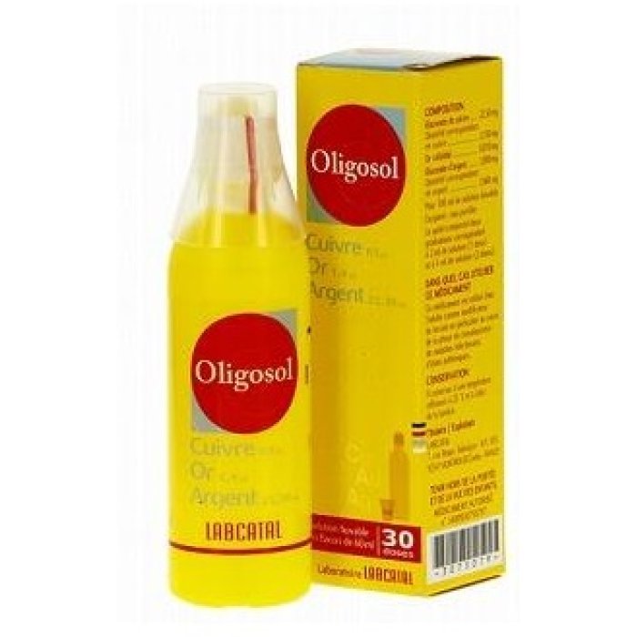 Labcatal Oligosol Rame Oro Argento Oligosoluzione Gocce 60 ml