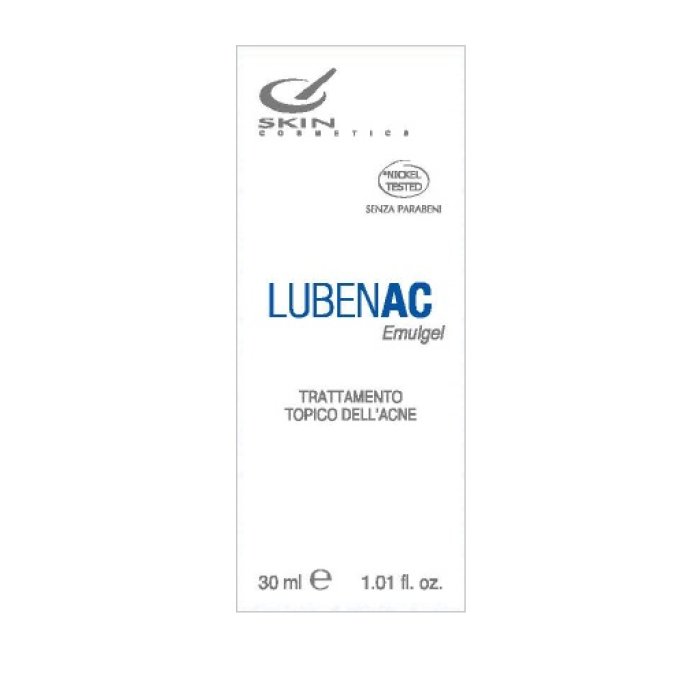Lubenac Gel Acne 30 grammi Trattamento Localizzato Anti Imperfezioni per Pelle Acneica del Viso