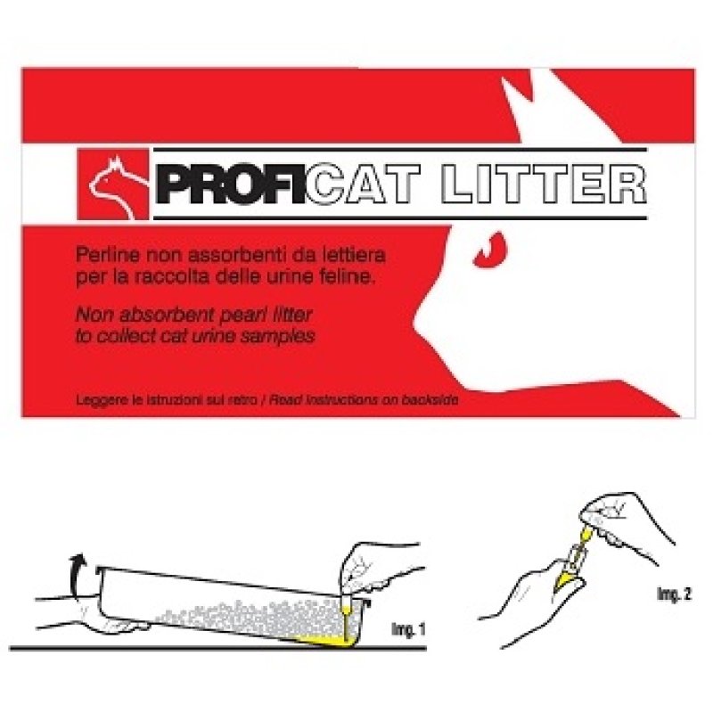 Proficat Litter Prel Ur gatti - lettiera assorbente per controllo odori e urine del gatto
