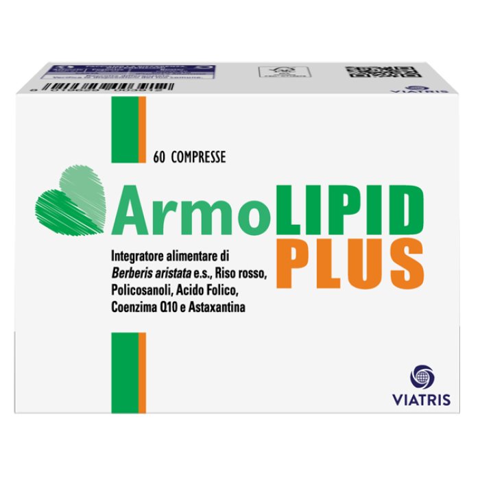 Armolipid plus 60 compresse - Integratore alimentare di riso rosso