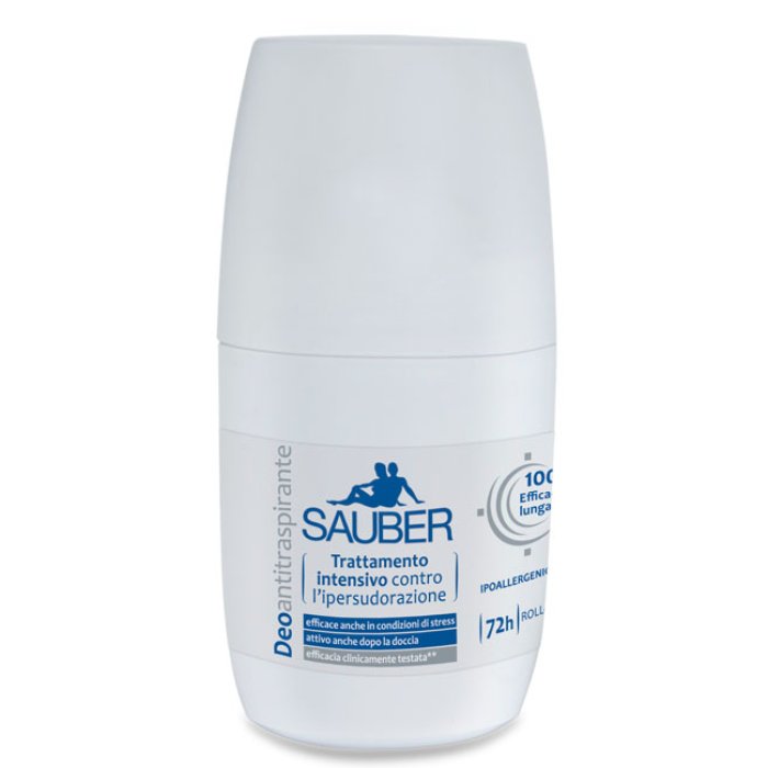 Sauber Pharma Deo Antitraspirante 72h Roll-On 50ml