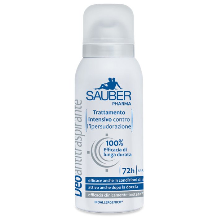 Sauber Deo Antitraspirante 72 Ore Spray 100ml