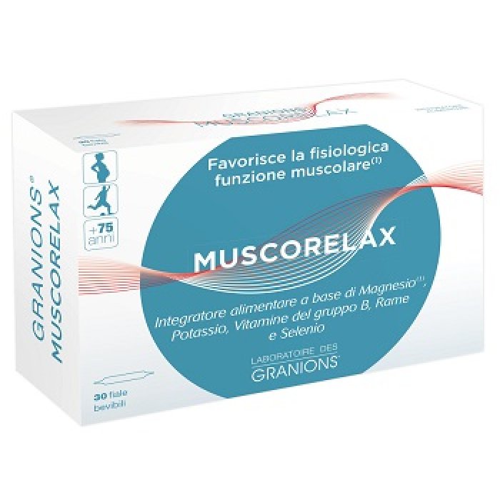 Laboratoires Des Granions Muscorelax 30 Fiale Bevibili