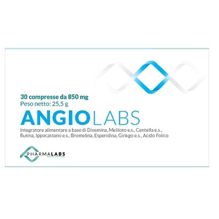 Pharma Labs Angiolabs 30 Compresse 850 Mg