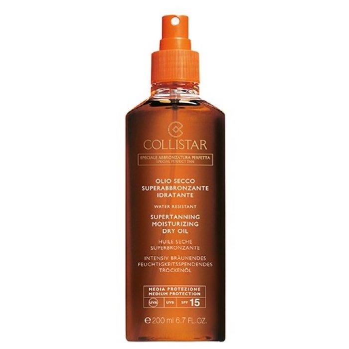 Collistar Olio Secco Superabbronzante Idratante SPF15 200 ml