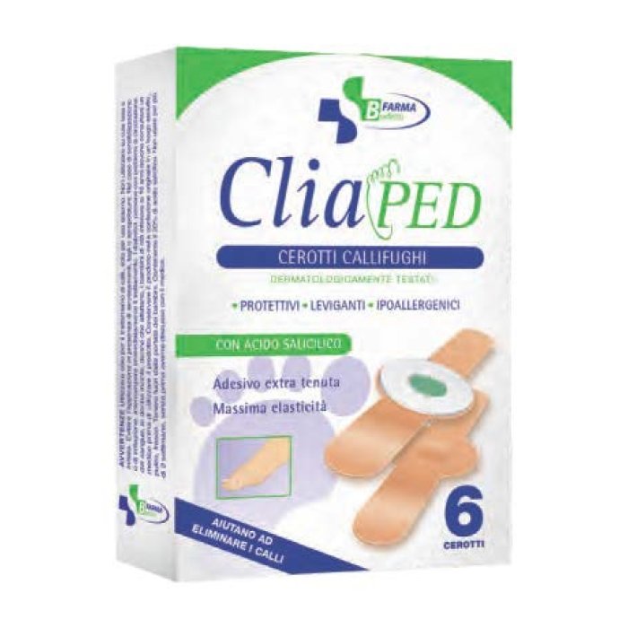 Cliaped 6 cerotti callifughi per rimozione di duroni e calli