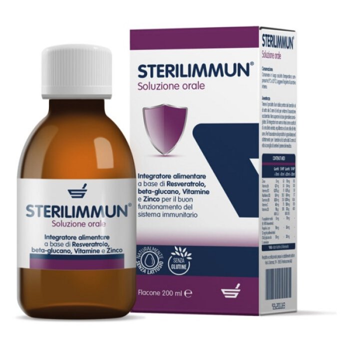 Sterilfarma Sterilimmun Sciroppo Difese Immunitarie 200 ml