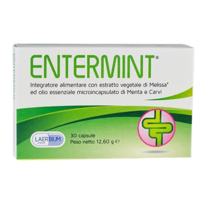 Laerbium Pharma Entermint 30 Capsule Da 420 Mg