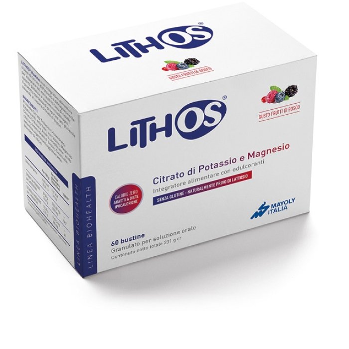 Biohealth Integratore Alimentare Lithos  60 Bustine